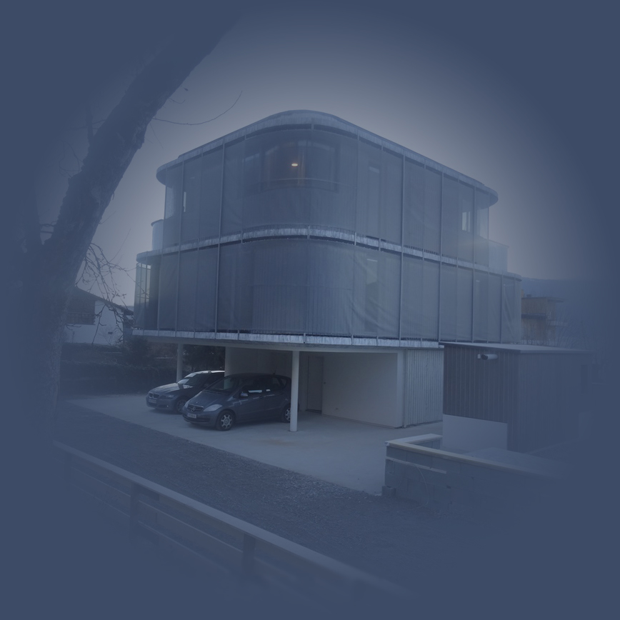 foggy house